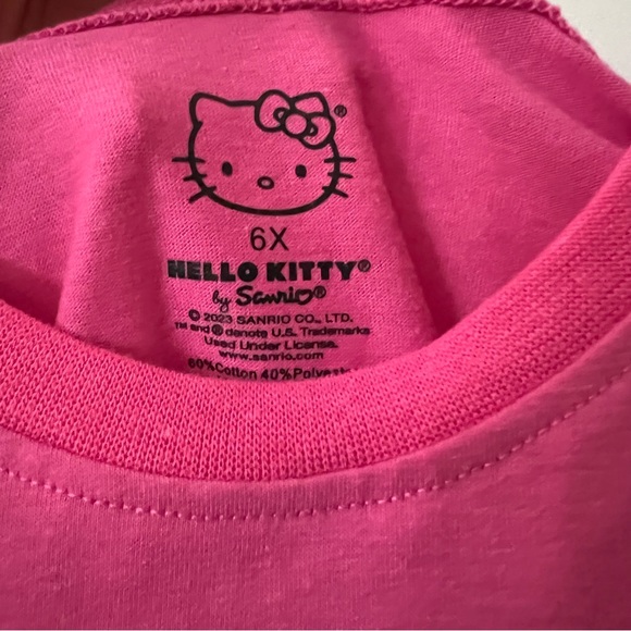 NWT Hello Kitty Girls 6X T-Shirt - Picture 4 of 5